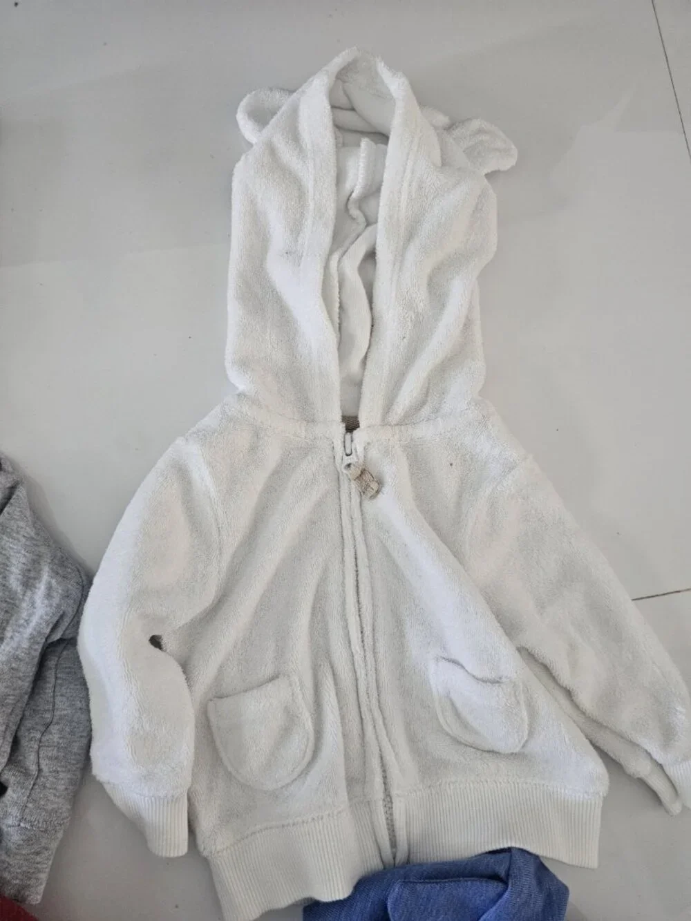 Carter's Newborn Boys Full Zip Hoodie Jackets With Pockets - 6 Piece Bundle